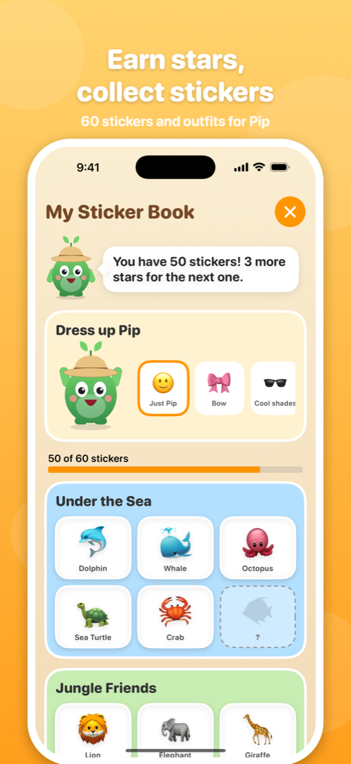 The sticker book
